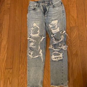 American eagle mom jeans